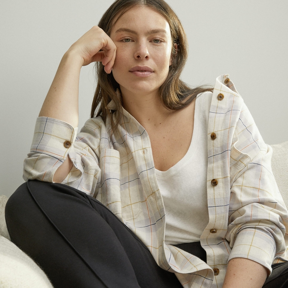 Everlane Organic Cotton Flannel Shirt